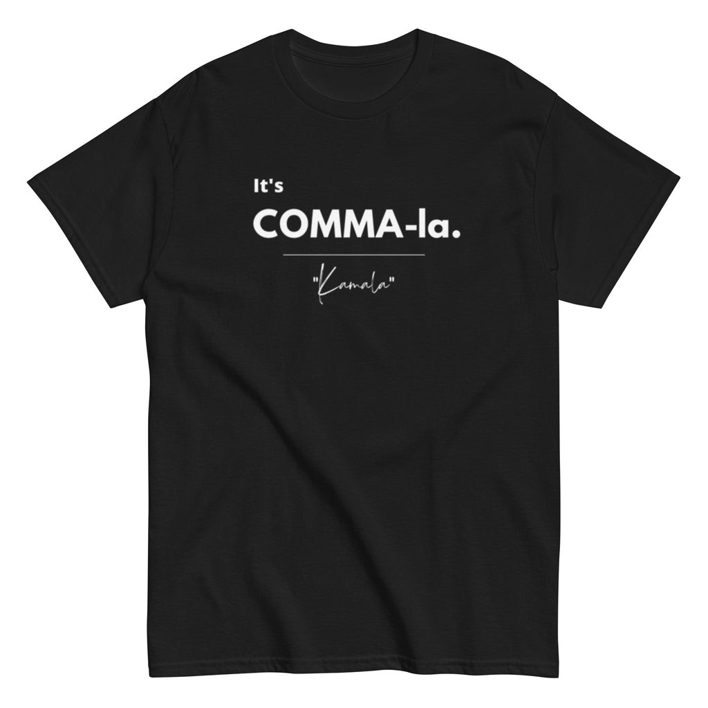 It's COMMA-La - Black Shirt