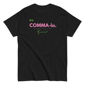 It's COMMA-La - Pink & Green Shirt